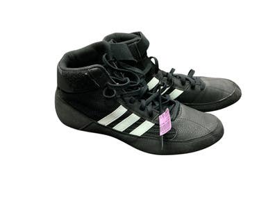 Used Adidas Boxing Shoes Black Youth 08.5 10743-S000470725