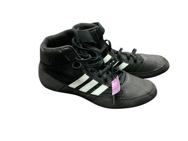 Used Adidas Boxing Shoes Black Youth 08.5 10743-S000470725