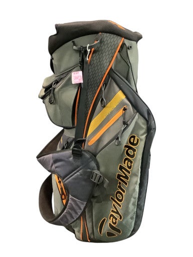 Used Taylormade SUPREME HYBRID Mens Stand Bag Grey 10743-S000469154