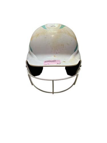 Used RIP-IT HELMET W/ MASK Batting Helmet w/Mask White One Size 10743-S000468593