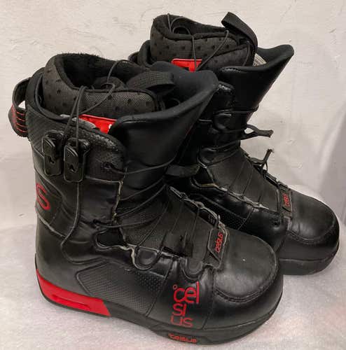 Men's Size 7 Celsius Cloud 9- Ozone Speed Lace Snowboard Boots (Used)(SY2459)