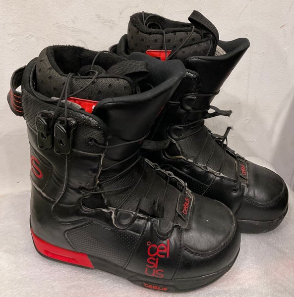 Men's Size 7 Celsius Cloud 9- Ozone Speed Lace Snowboard Boots (Used)(SY2459)