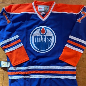 Edmonton Oilers Hockey Jersey Jari Kurri #17 Men's Large (see details)