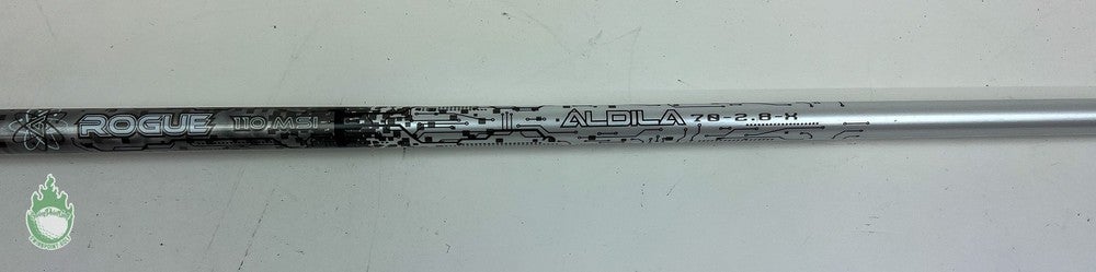 Used Aldila Rogue 110 MSI 70g Extra Stiff Flex Driver Shaft PXG Tip 43.5"