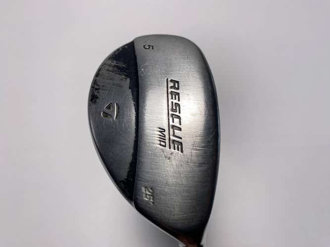 TaylorMade Rescue Mid 5 Hybrid 25* Ultralite Regular Graphite Mens RH