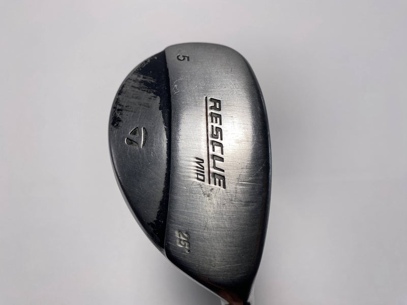 TaylorMade Rescue Mid 5 Hybrid 25* Ultralite Regular Graphite Mens RH