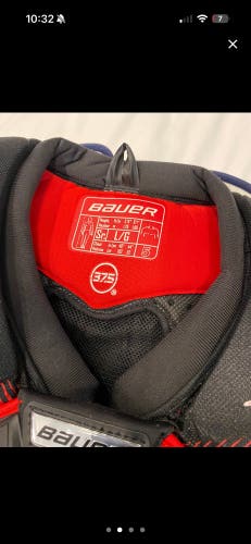 Senior Large Bauer Pro Stock Vapor 1X Lite Shoulder Pads -