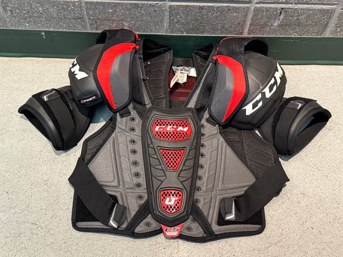 XL Senior CCM U Crazy Strong Shoulder Pads (Used)