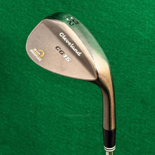 Cleveland CG15 Zip Grooves Black 52-10 52 Gap Wedge Project X Rifle 5.5 Regular