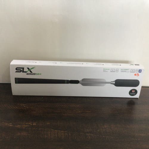 SwingLogic SLX MicroSim Indoor Home Golf Simulator Game (Used)