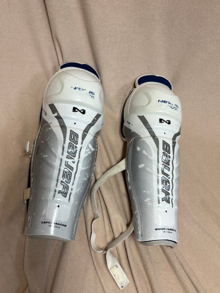 Senior Bauer Nexus 4000 14" Shin Pads (Used)