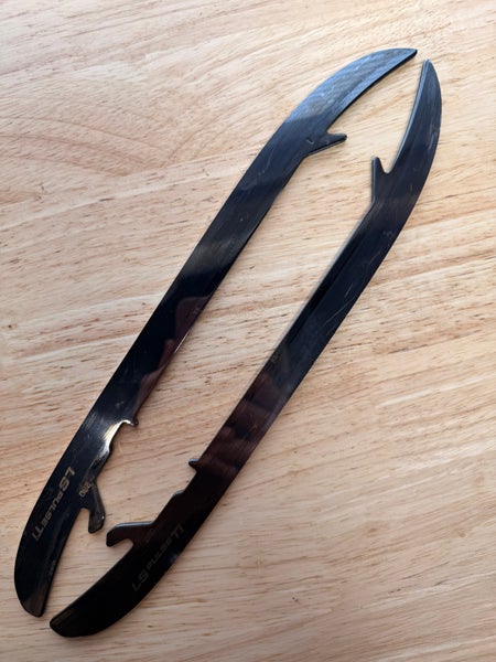 NHL Anaheim Ducks Game Used Bauer LS PULSE Ti 280mm Skate Blades / Runners