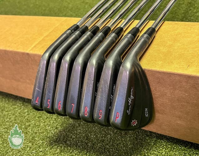 Used RH Ben Hogan ICON Forged Irons 4-PW 120g X100 X-Stiff Steel Golf Club Set