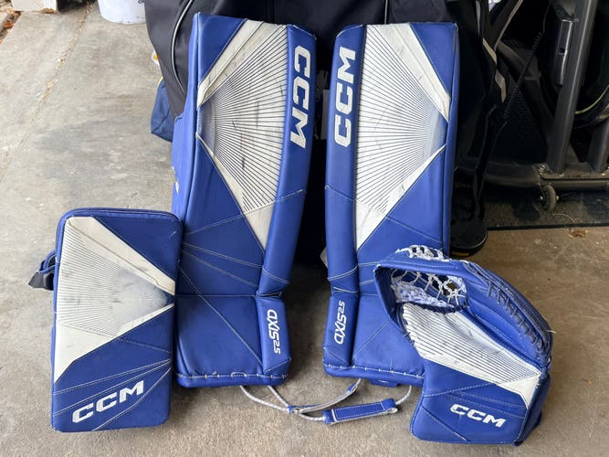 26" CCM Axis 2.5 Regular Goalie Full Set (Used)