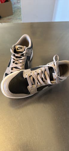 Black Unisex 7Y (Big Kids / Youth) Youth Nike Dunk Low Shoes (Used)