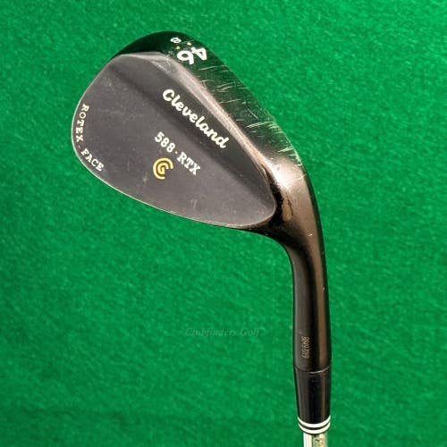Cleveland 588 RTX Rotex Face Black 46-8 46 Pitching Wedge Dynamic Gold Wedge