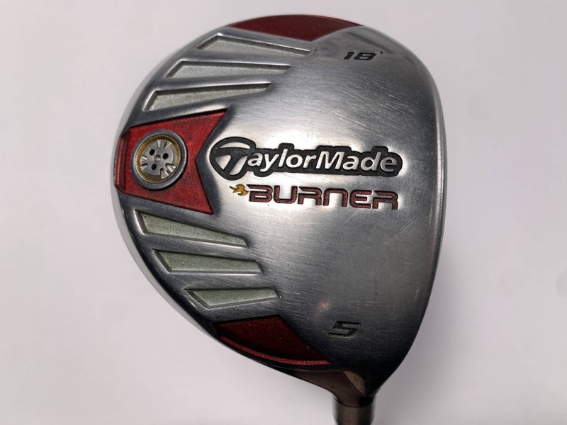 TaylorMade Burner Steel 2007 5 Fairway Wood 18* REAX SuperFast 50g Senior RH