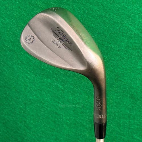 Titleist Vokey SM7 Jet Black 58-10S 58 Lob Wedge SteelFiber i95 Composite Stiff
