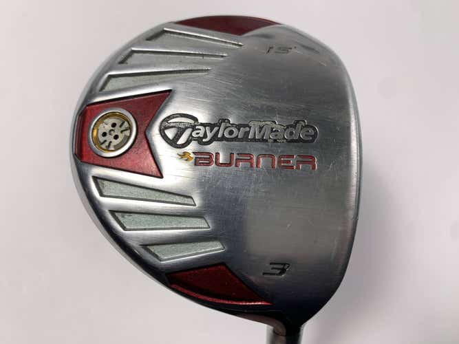 TaylorMade Burner Steel 2007 3 Fairway Wood 15* REAX SuperFast 50g Senior RH