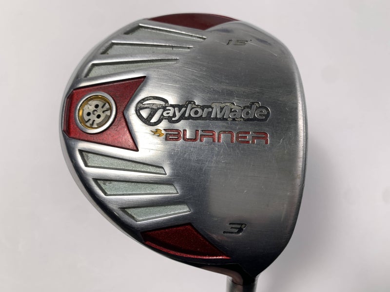 TaylorMade Burner Steel 2007 3 Fairway Wood 15* REAX SuperFast 50g Senior RH