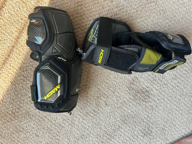 Senior Large Bauer Supreme Mach Elbow Pads (New)