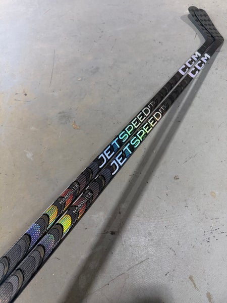 2 Sticks CCM JetSpeed FT5 Pro Stock Hockey Stick Grip P90 Left 4173
