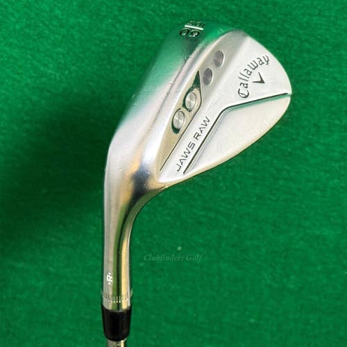 LH Callaway Jaws Raw Chrome 60-10S 60 Lob Wedge DG Spinner 115 TI Wedge Flex