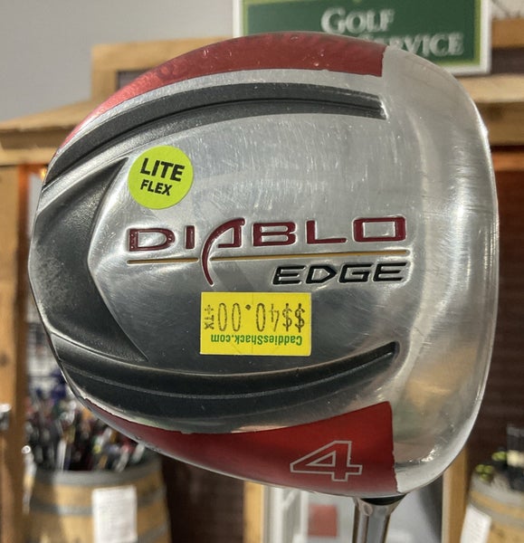 Callaway DIABLO EDGE #4 Fairway Wood 42.5" Senior Flex Graphite Shaft RH USED