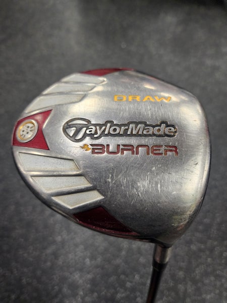 Used Taylormade BURNER DRAW Mens Driver RH 10.5 Degree 11849-S000034381
