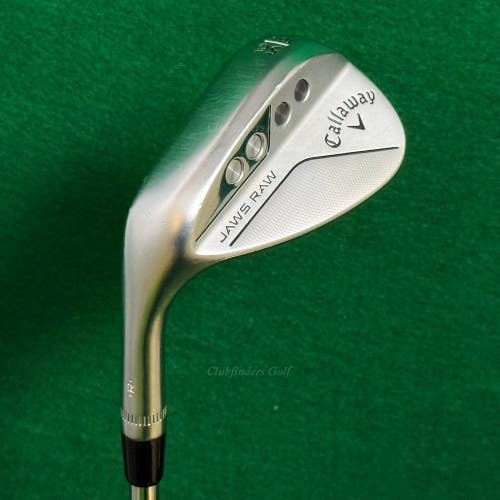 LH Callaway Jaws Raw Chrome 56-10S 56 Sand Wedge DG Spinner 115 TI Wedge Flex