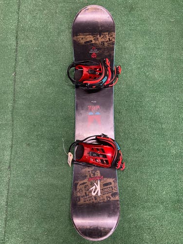 K2 Vandal Snowboard With Bindings 137 cm (Used)