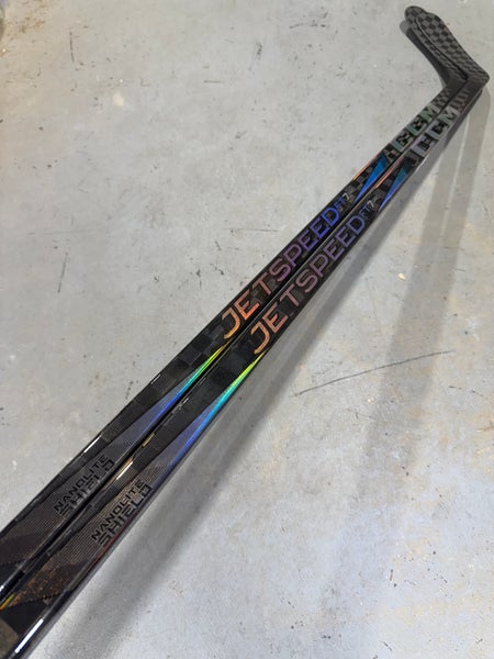 CCM JETSPEED FT7 PRO 2 PACK Pro Stock Hockey Stick Grip P90 85 Flex Left 4184