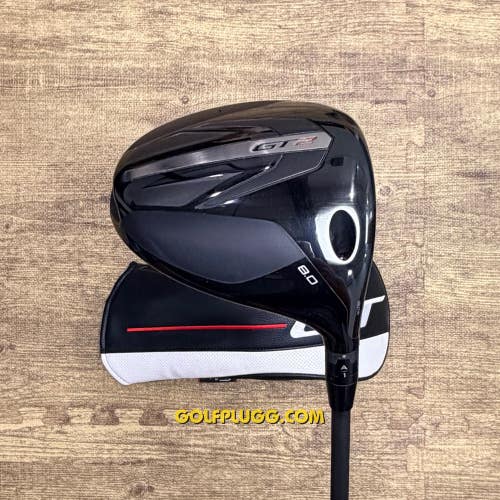 8 Driver- Titleist GT2 w/ Headcover / HZRDUS, X Stiff (1562)