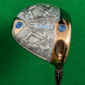 Callaway Paradym Ai Smoke Triple Diamond 8 Driver Kai'li 60S Stiff w/ HC
