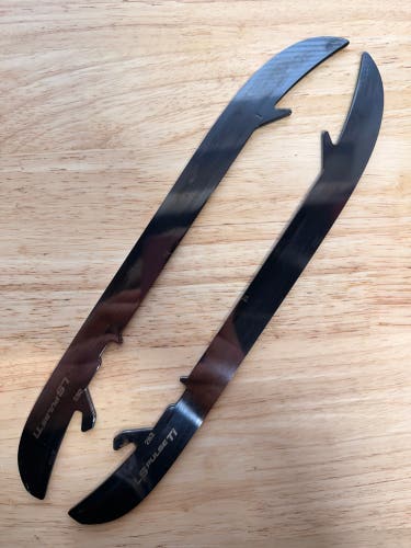 NHL Anaheim Ducks Game Used Bauer LS PULSE Ti 263mm Skate Blades / Runners