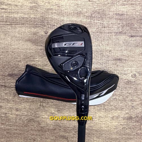 3 Hybrid- Titleist GT3 w/ Headcover / HZRDUS, X Stiff (1563)