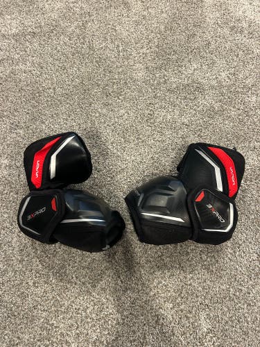Intermediate Large Bauer Vapor 3X Pro Elbow Pads (New)