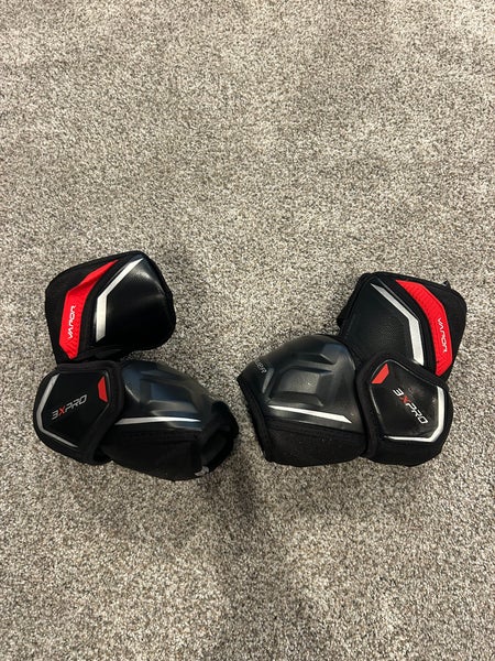 Intermediate Large Bauer Vapor 3X Pro Elbow Pads (New)