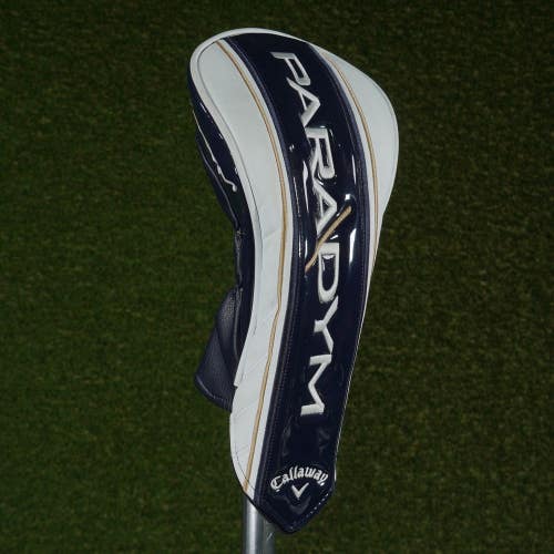CALLAWAY PARADYM DRIVER HEADCOVER NAVY / WHITE / GOLD ~ LOOK!!