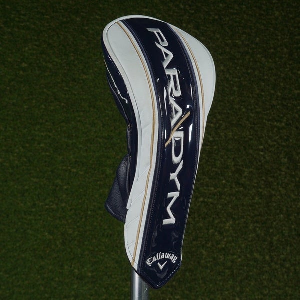 CALLAWAY PARADYM DRIVER HEADCOVER NAVY / WHITE / GOLD ~ LOOK!!