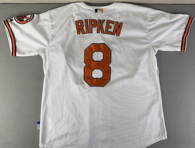 Cal Ripken Jr. Baltimore Orioles Jersey Authentic Majestic Size 44