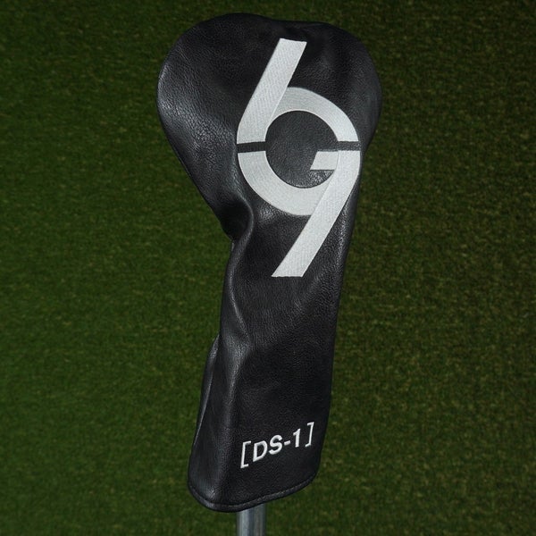 69 GOLF DS-1 DRIVER HEADCOVER BLACK / WHITE ~ LOOK!!
