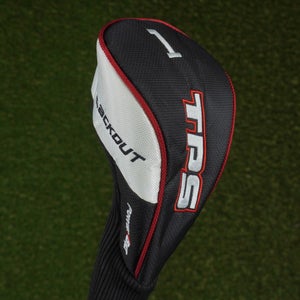 POWERBILT TPS BLACKOUT DRIVER HEADCOVER SOCK BLACK / WHITE / RED ~ LOOK!!