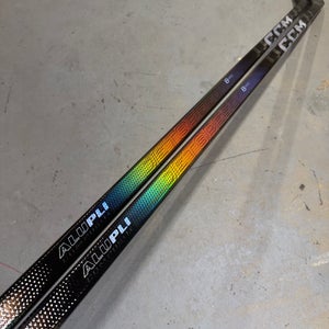 2 Pack Dressed CCM JETSPEED FT8 PRO Pro Stock Hockey Stick Grip P90M 95 Flex Left 4106