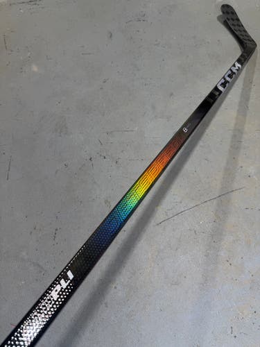 Dressed CCM JETSPEED FT8 PRO Pro Stock Hockey Stick Grip P90M 95 Flex Left 4106