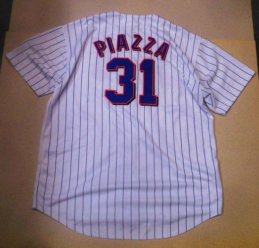 Mike Piazza New York Mets Baseball Jerseys Russell Size XXL