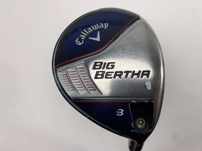 Callaway Big Bertha 2014 3 Fairway Wood 15* Fubuki z65x5ct Regular Mens RH