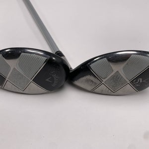 Callaway Solaire 2014 5 & 6 Hybrid Set 27* 30* 50g Ladies Graphite Womens RH