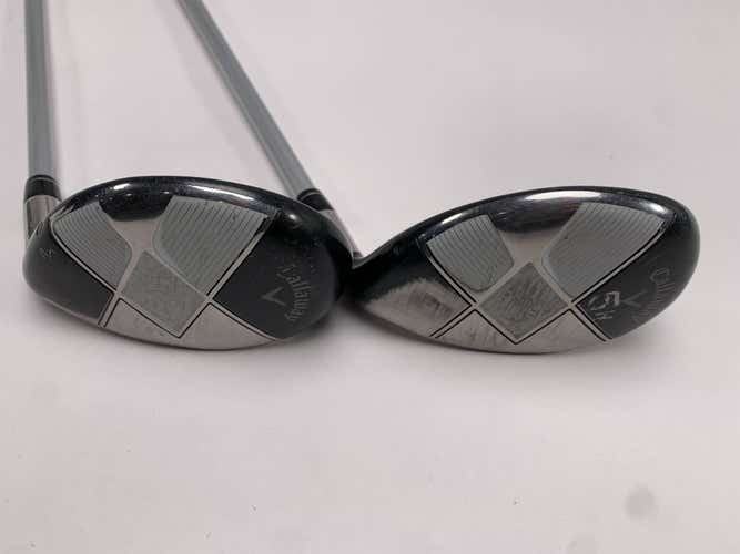 Callaway Solaire 2014 5 & 6 Hybrid Set 27* 30* 50g Ladies Graphite Womens RH