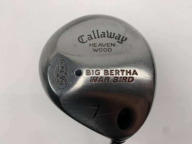 Callaway Big Bertha Warbird 7 Fairway Wood 21* RCH 90 Regular Graphite Mens RH